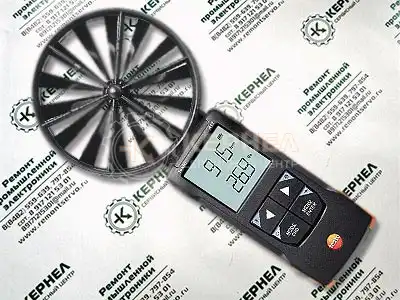 Ремонт цифрового термоанемометра Ремонт цифрового термоанемометра