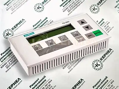 Ремонт панели оператора SIEMENS SIMATIC