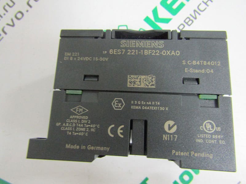 характеристики 6ES7221-1BF22-OXAO 6ES7221-1BF22-0XA0