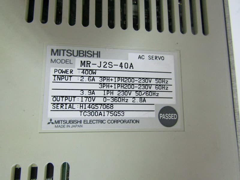 MITSUBISHI MR-J2S-40A