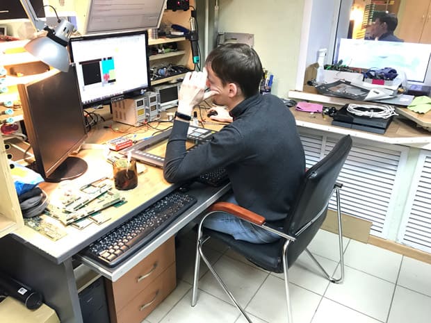 Ремонт панели оператора фото