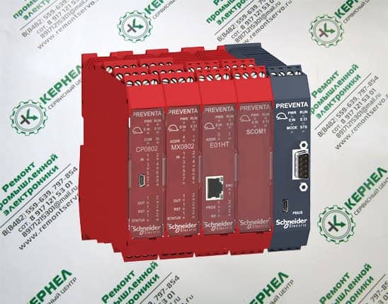 Логический контроллер Schneider Preventa ремонт