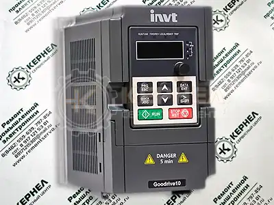 Ремонт промышленного оборудования INVT