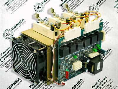 Ремонт частотника BVM и замена силовых IGBT модулей