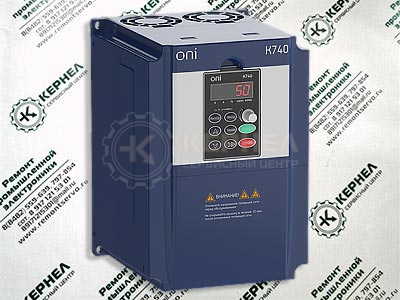 Диагностика преобразователя частоты ONI