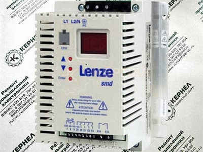 Ошибки частотного преобразователя Lenze SMD