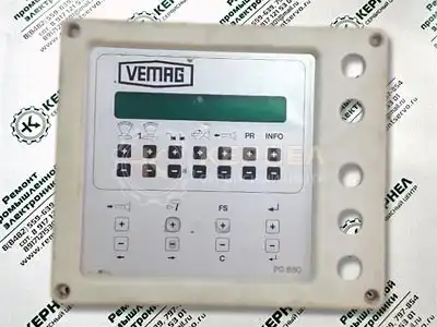 Ремонт панели оператора VEMAG