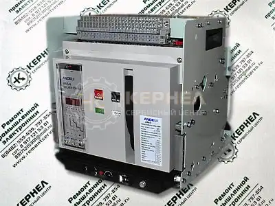 Этапы ремонта воздушных автоматических выключателей