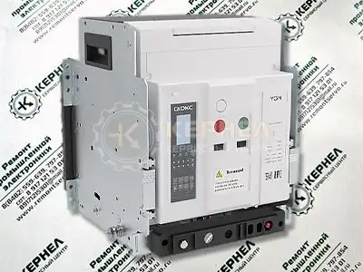 Особенности ремонта плат управления воздушных автоматических выключателей